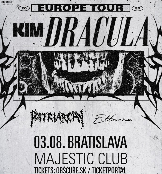 Kim Dracula: Europe Tour 2026 | Majestic Music Club Bratislava