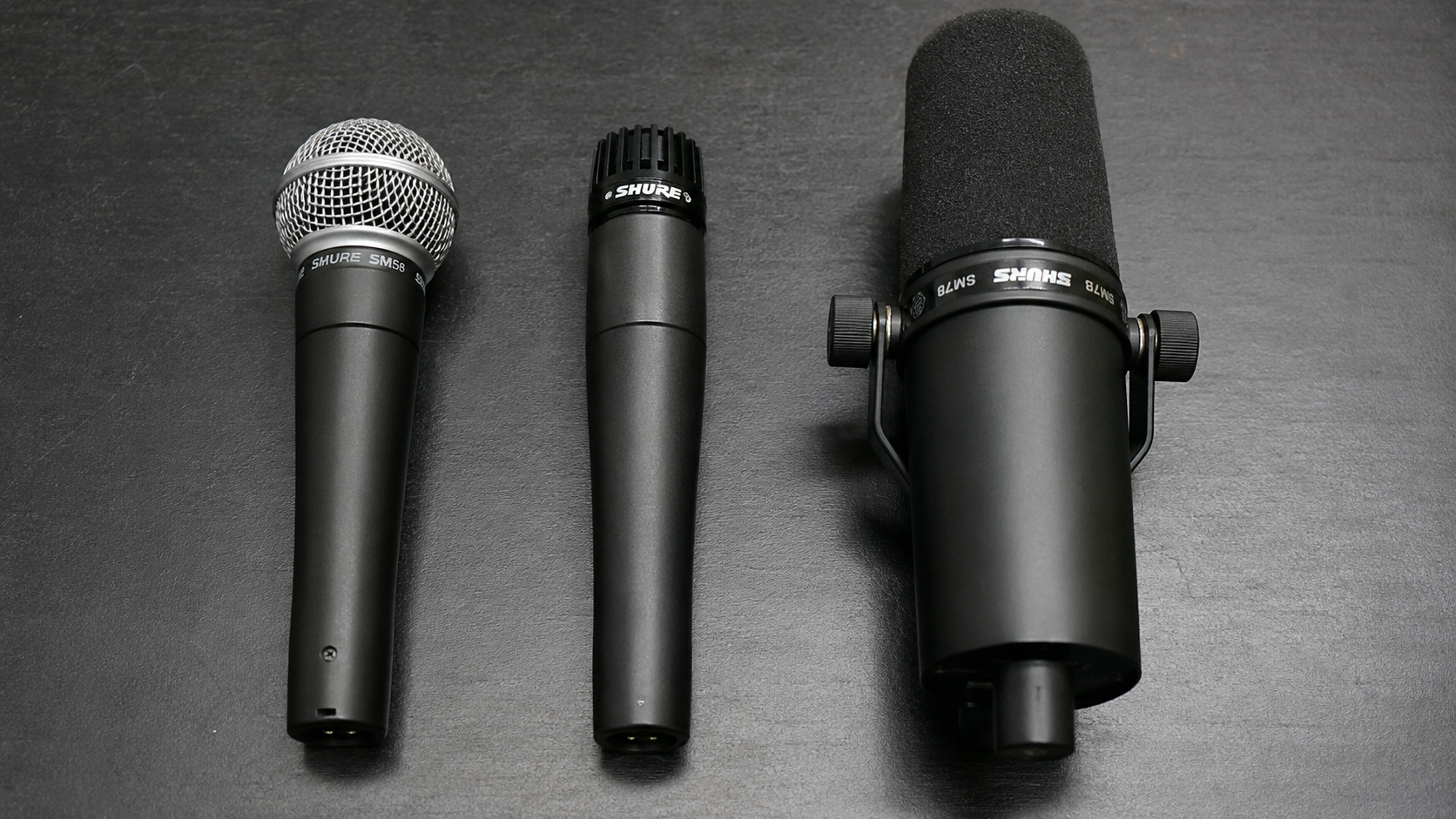 Shure SM58 vs SM57 vs SM7b: který mikrofon vybrat