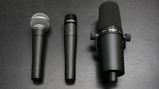 Shure SM58 vs SM57 vs SM7b: který mikrofon vybrat