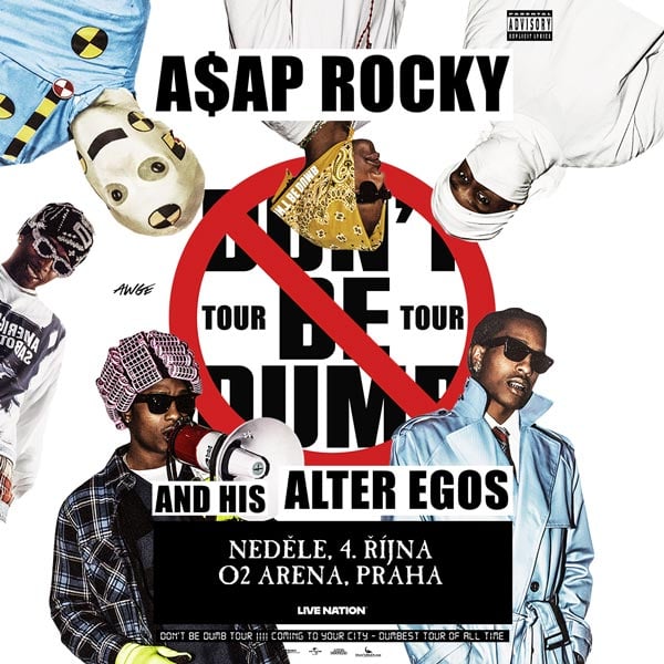 A$AP Rocky: Don't Be Dumb World Tour | O2 Arena Praha