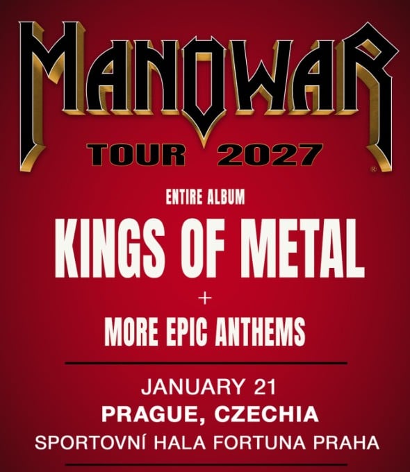 Manowar | Sportovní hala Fortuna Praha