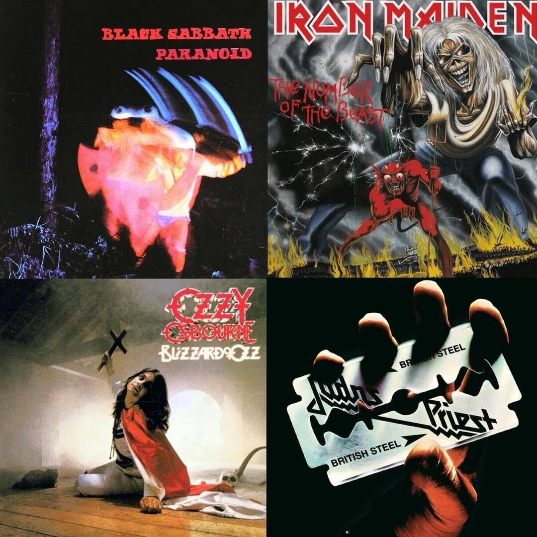 Obrázek k blogu Top 10 albumů, které definovaly britský heavy metal