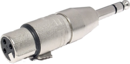 Adapterstecker JACK-XLR