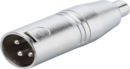 Adapterstecker XLR-RCA